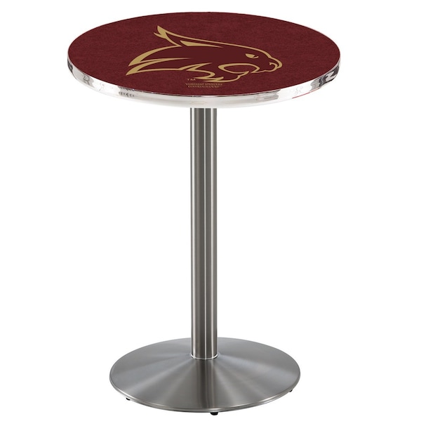 42" Stainless Steel Texas State Pub Table